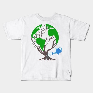 Earth day Plant A Tree Save Our Planet Kids T-Shirt